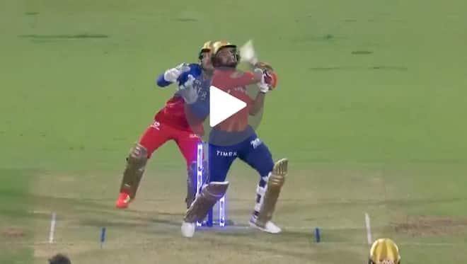 [Watch] 6 And Out! Glenn Maxwell Gets His Revenge Against Prabhsimran In RCB Vs PBKS Match